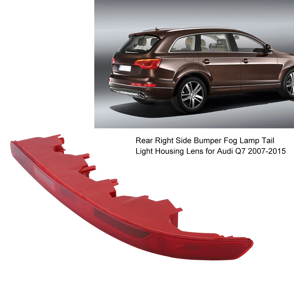 

Fog Light Housing Lens Rear Right Side Bumper Fog Lamp Tail Light Housing Lens for 2007-2015 Taillight Housing Lens