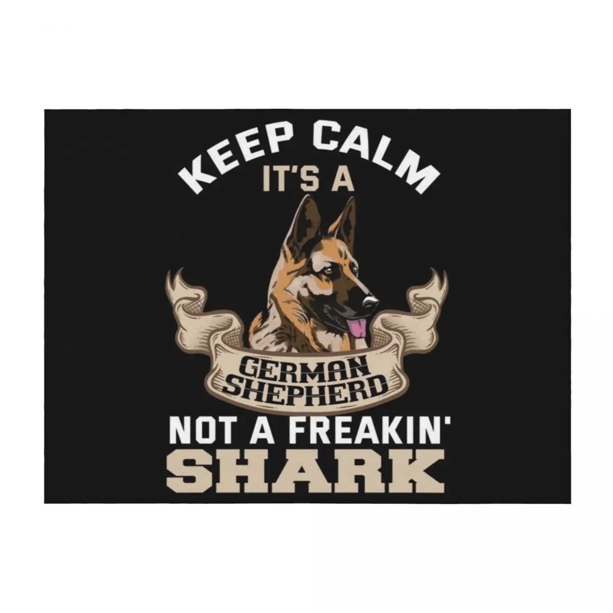 

German Shepherd Lover Gifts for Men Throw Blanket Thin Picnic Kid'S Decorative Beds Blankets