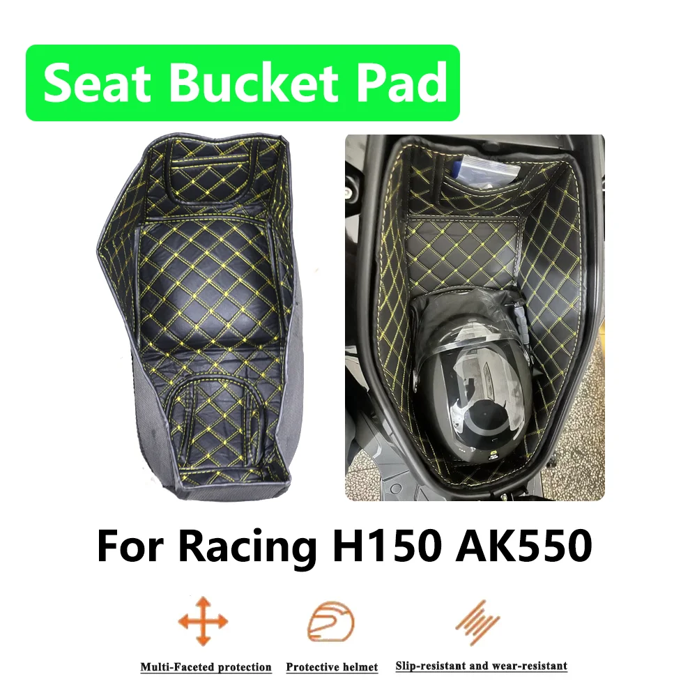 

For KYMCO Racing H150 AK550 H 150 AK 550 Motorcycle Cargo Liner Protector Seat Bucket Pad H150 AK550 Multi-Faceted protection