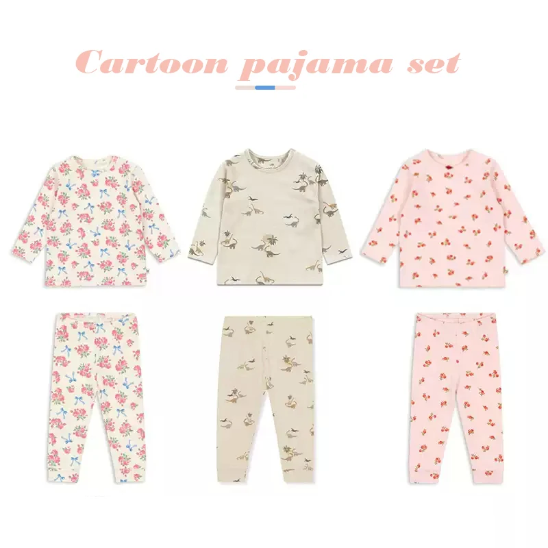 

Kids' Pajamas KS25 Autumn & Winter New, Cute, Breathable, Moisture-Absorbent and Warm Lining