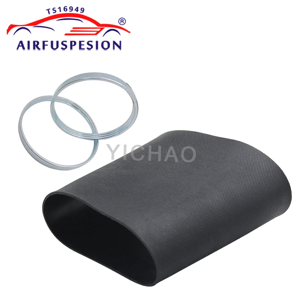 For Mercedes Benz W166 ML GL Front Air Suspension Shock Rubber Sleeve with Crimping Rings A1663206713 1663207113 A1663206913