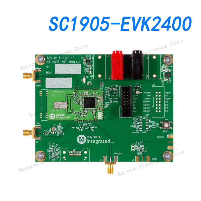 

SC1905-EVK2400 Evaluation kit, SC1905 RF power amplifier linearizer (RFPAL), 2.4GHz to 2.7GHz.