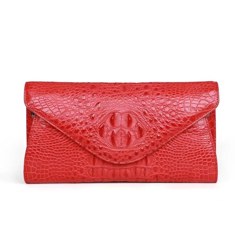 dae Crocodile skin female bag leather chain  fashion party women one shoulder cross body female fashion