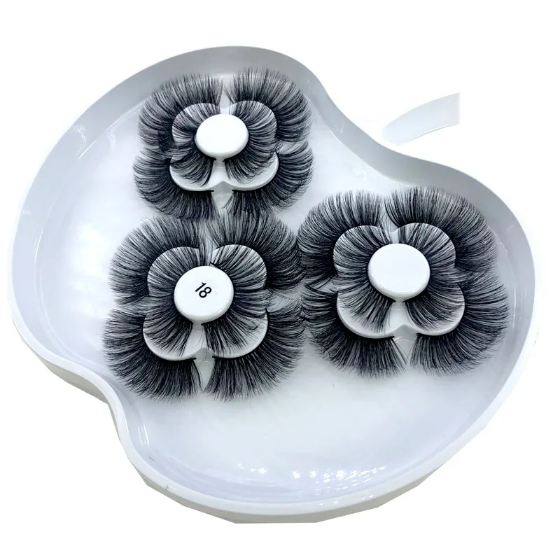 HBZGTLAD 9 Paar 8-25mm 3D Nerz-Wimpern Flauschig und Geschwungen Weich und Locker Maßgefertigte Box mit Natürlich Aussehenden Nerz-Wimpern – Detail 20