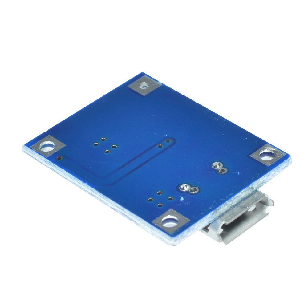 1-10pcs Micro USB 5V 1A 18650 TP4056 Lithium Battery Charger Module Charging Board With Protection Dual Functions 1A Li-ion