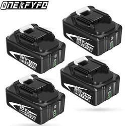 Rechargeable 18v Lithium Ion Battery with LED Capacity Display  for Makita Power Tool Replacement Battery