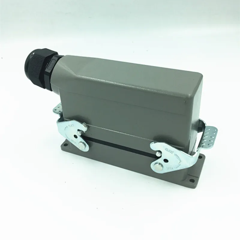 Rectangular Socket Heavy-duty Connector 24 Core Hot Runner Connector Waterproof Aviation Plug Hdc-he-024-1