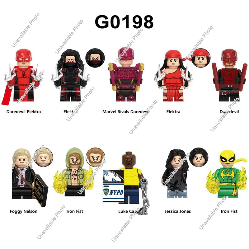 Hot Toys G0198 G0197 Marvel New Movie Series Actionfigur Bausteine ​​Montagemodell Bausteine ​​Minifiguren Spielzeug Geschenke