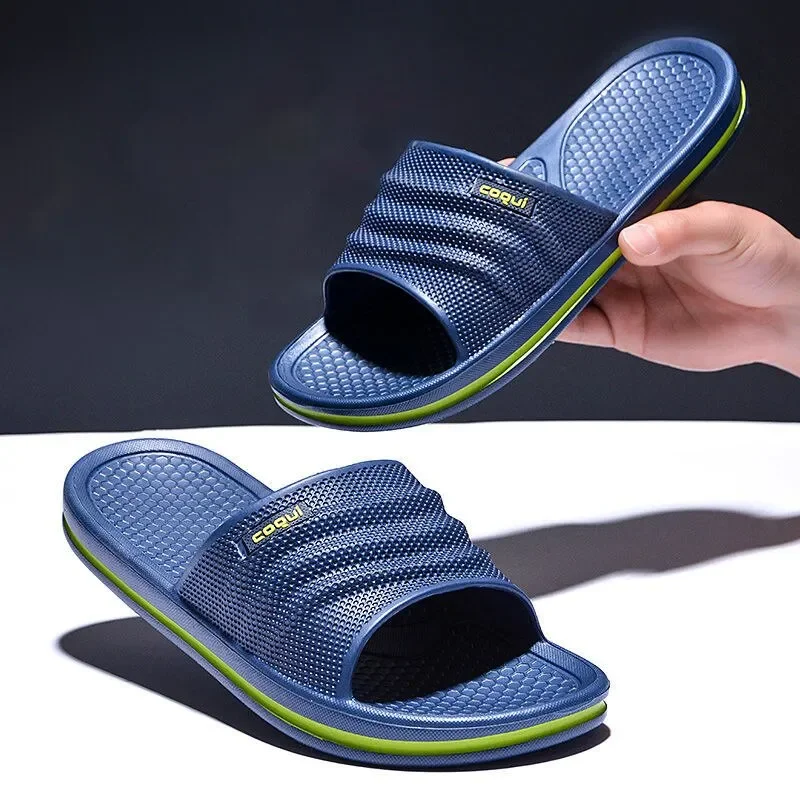 Men Indoor Slippers Summer Home Bathroom Sandals Outdoor Beach Flip Flops Shoes 2023 Man Comfortable Cloud Shower Slides