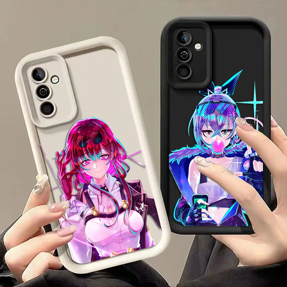 Honkai Star Rail Kafka Silver Phone Case For Samsung A07 A50 A70 A03 A03S A04 A05 A05S A06 A11 A12 M23 M31 M51 M54 NOTE 20 Cover