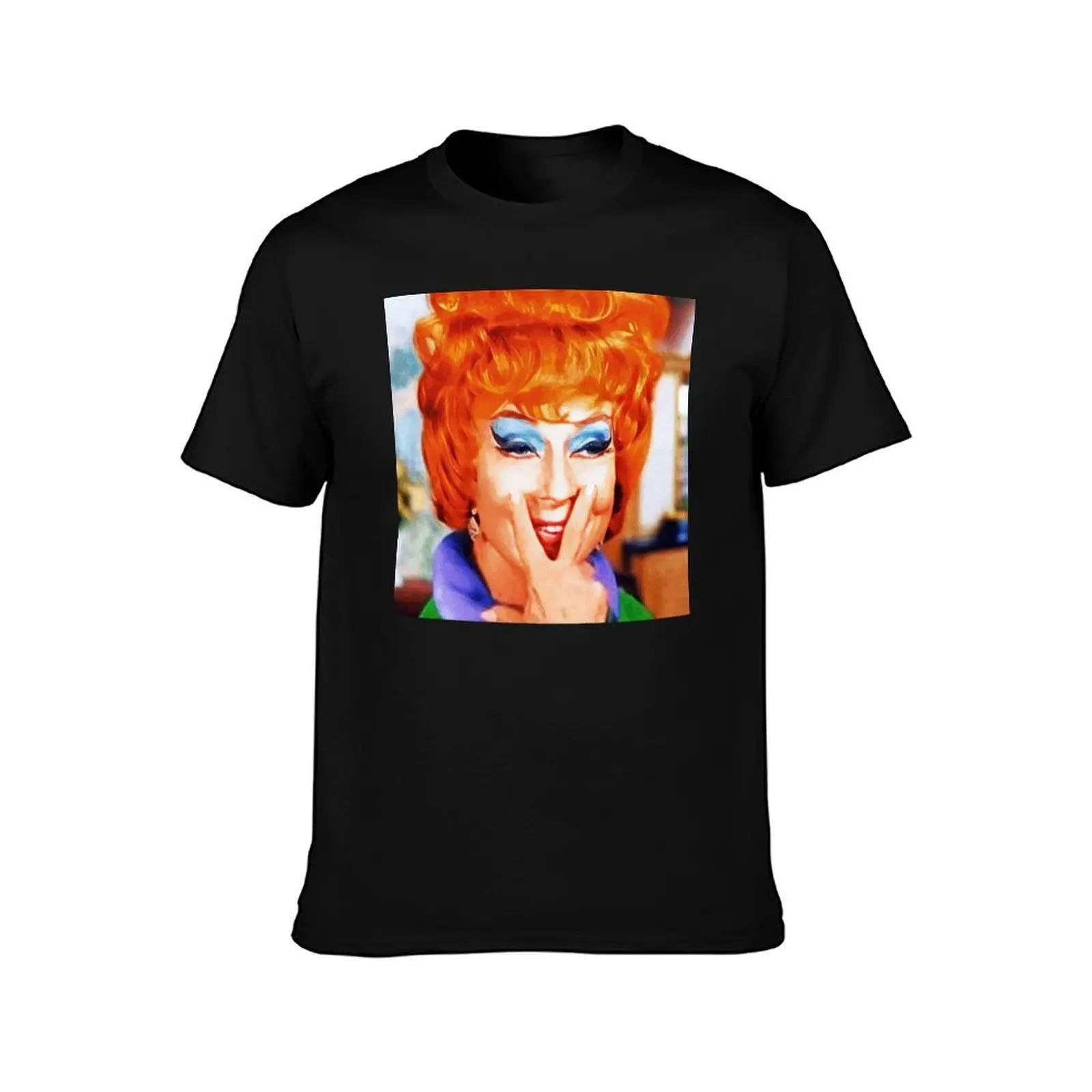 Agnes Moorehead's ENDORA T-Shirt, Summer Casual Cotton Tee, Oversized Streetwear Tops, Vintage Graphic Print, Unisex Men Women