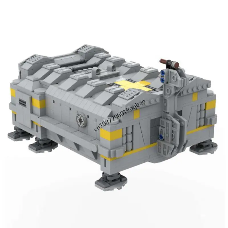 2022PCS Star Battle Movie MOC RHO-classe trasporto navetta Clong Army Camp modello FAI DA TE idee creative ChildToy Assemblaggio Puzzle Regalo