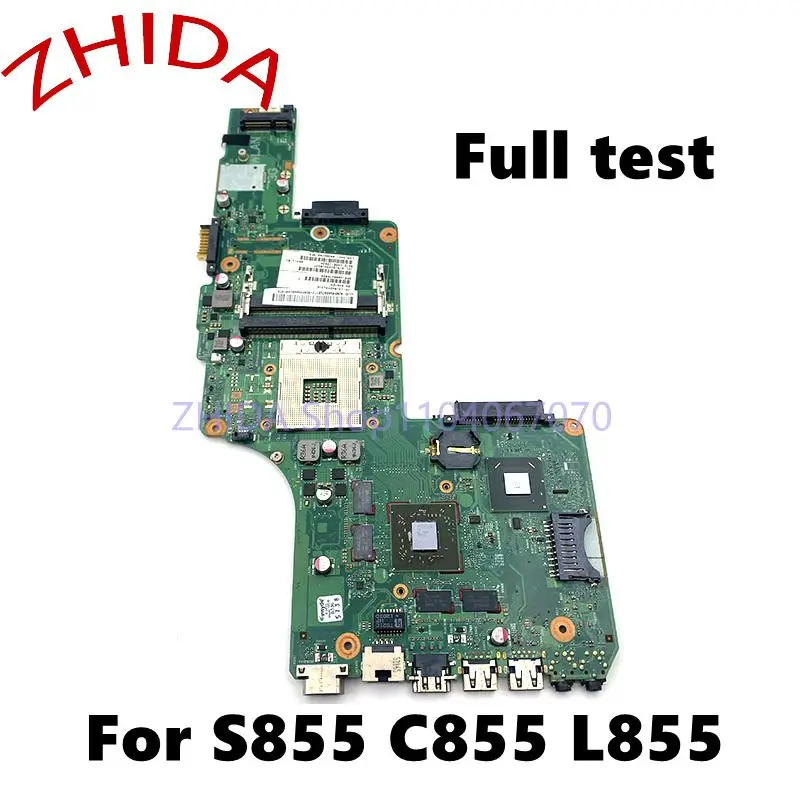 

For TOSHIBA Satellite S855 C855 L855 Laptop Motherboard HD 7610M 1GB DK10FG-6050A2491301-MB V000275020 Mainboard