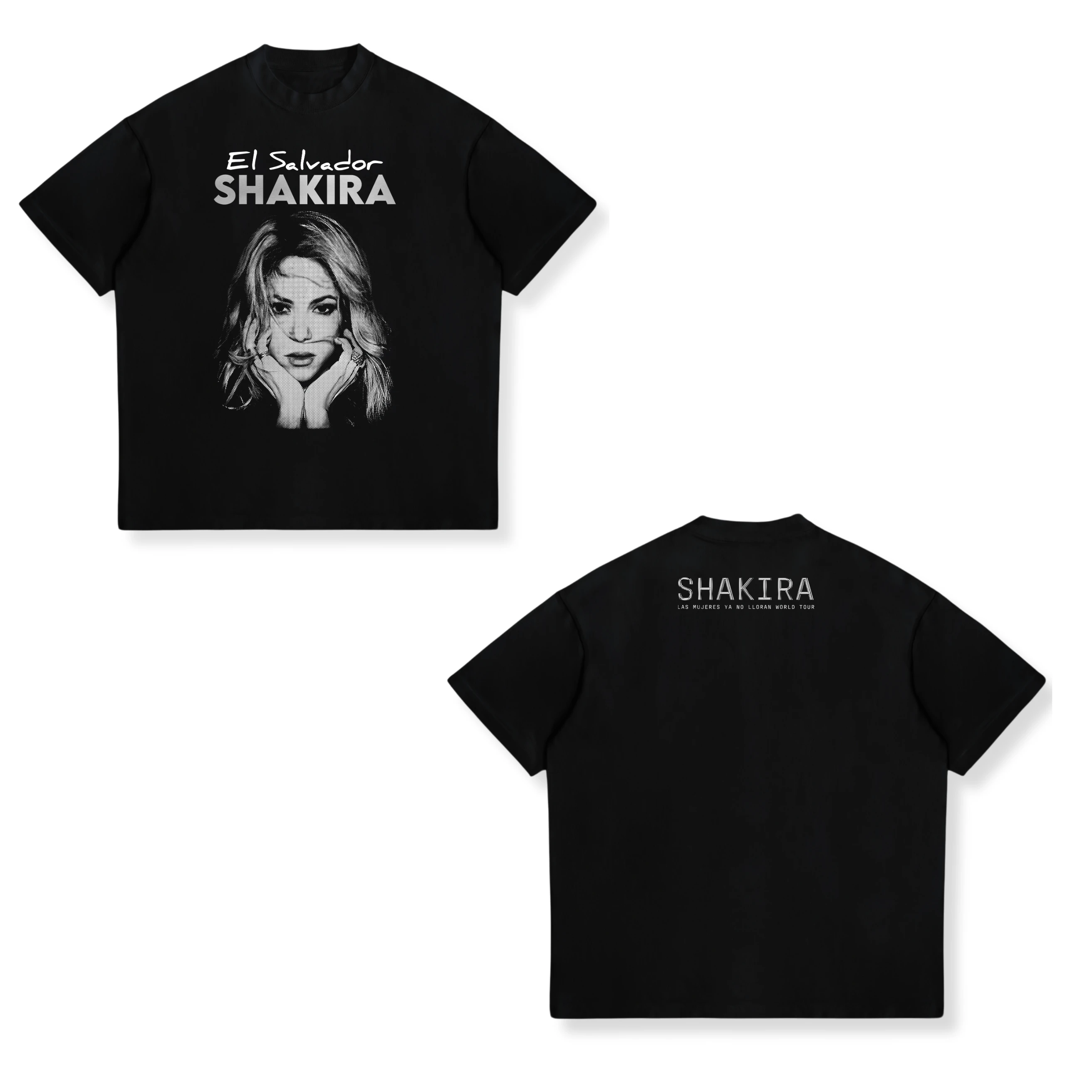 Hot Sale Shakira 2026 Tour Graphic Print T-shirt Women Men Loose Casual Oversized Top O-neck Cotton Short Sleeve Summer New Tee