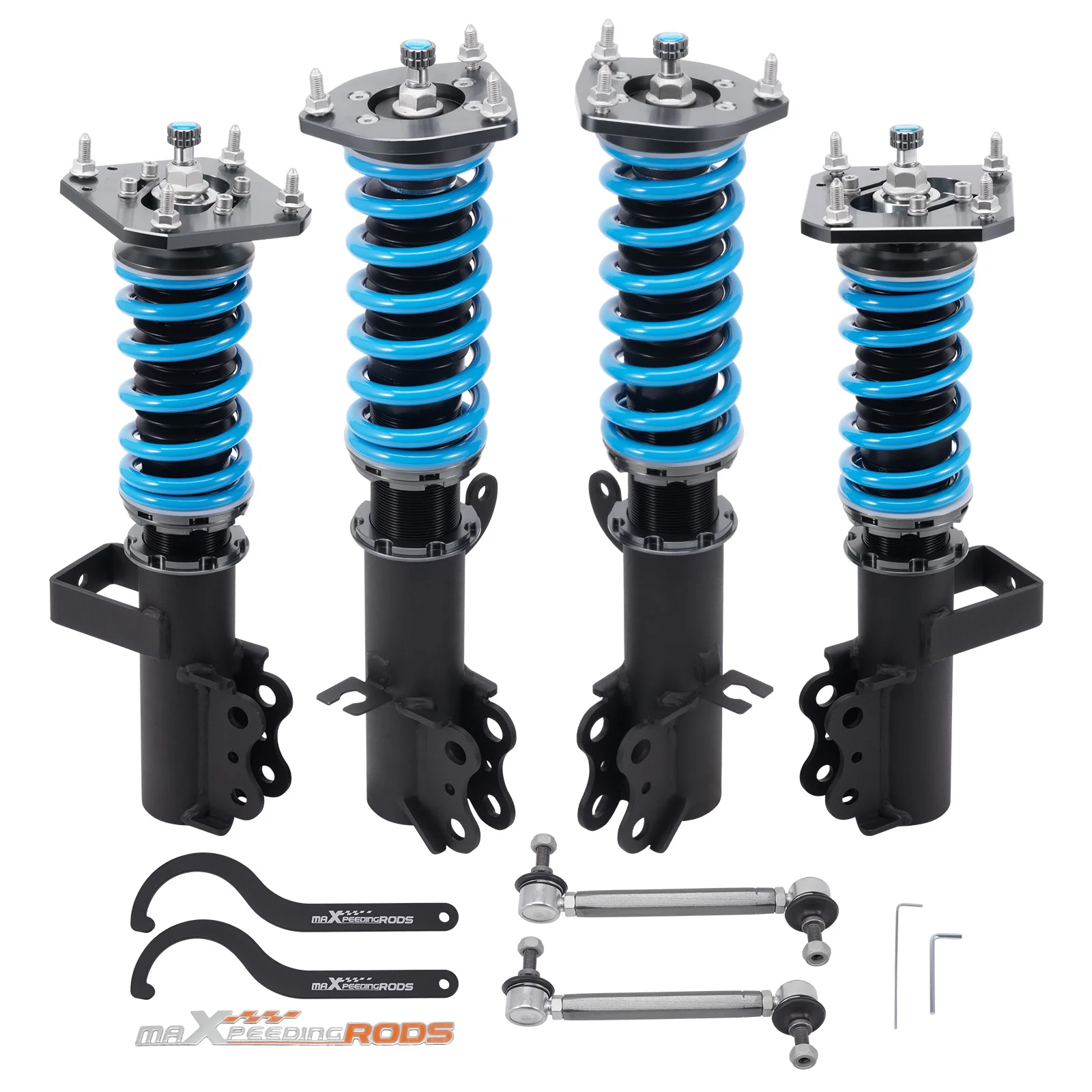 

24 Level Damper Adjustable Coilovers Shocks Struts Kit For Toyota MR2 1987-1989