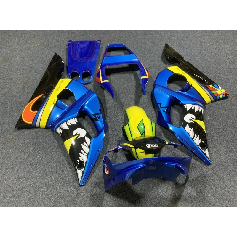 

Новые аксессуары для мотоциклов ABS для YAMAHA YZF R6 1998 1999 2000 2001 2002, комплект обтекателей для велосипеда, кузовной корпус, индивидуальная акула