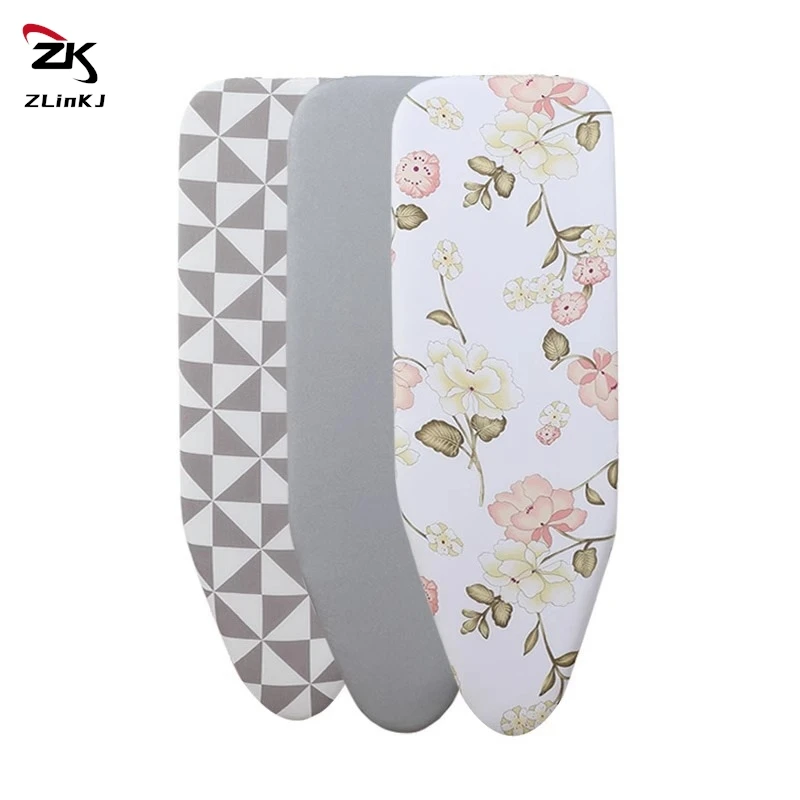 1pc 120x38cm Ironing Board Cover Scorch Resistant, Extra Thick Cotton Iron Cover With Padding Heat Reflective Heavy Duty Pad