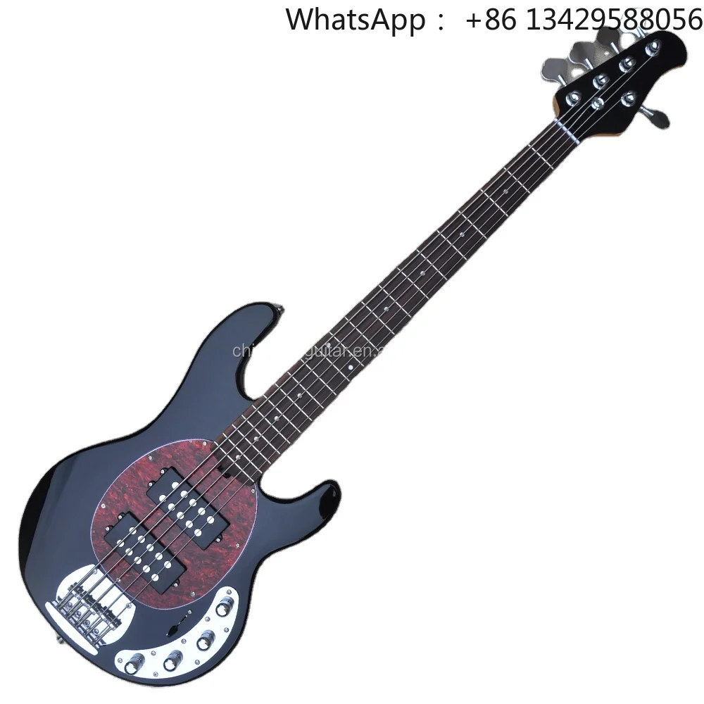 Flyoung 5 Strings Black Electric Bass Guitar Musical Instruments Bass Guitar Bajo Electrico