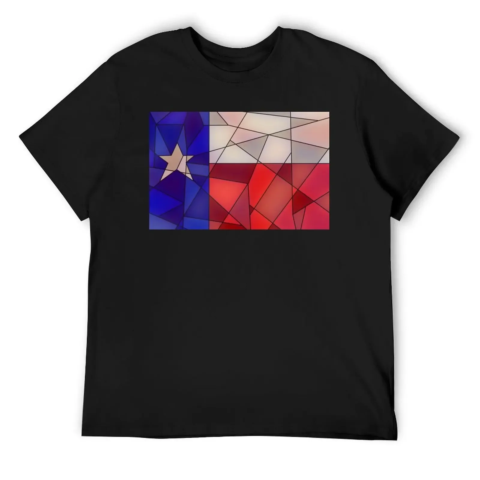 Abstract Texans T-Shirt plus sizes quick drying quick-drying vintage mens vintage t shirts