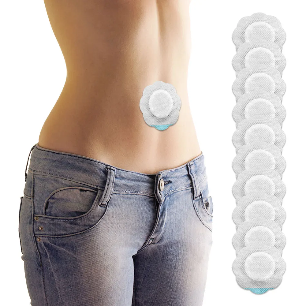 Replacement Disposable Castor Oil Pack Self-Adhesive Universal Adhesive Navel Stickers Seepage Resistant Belly Button Protectors