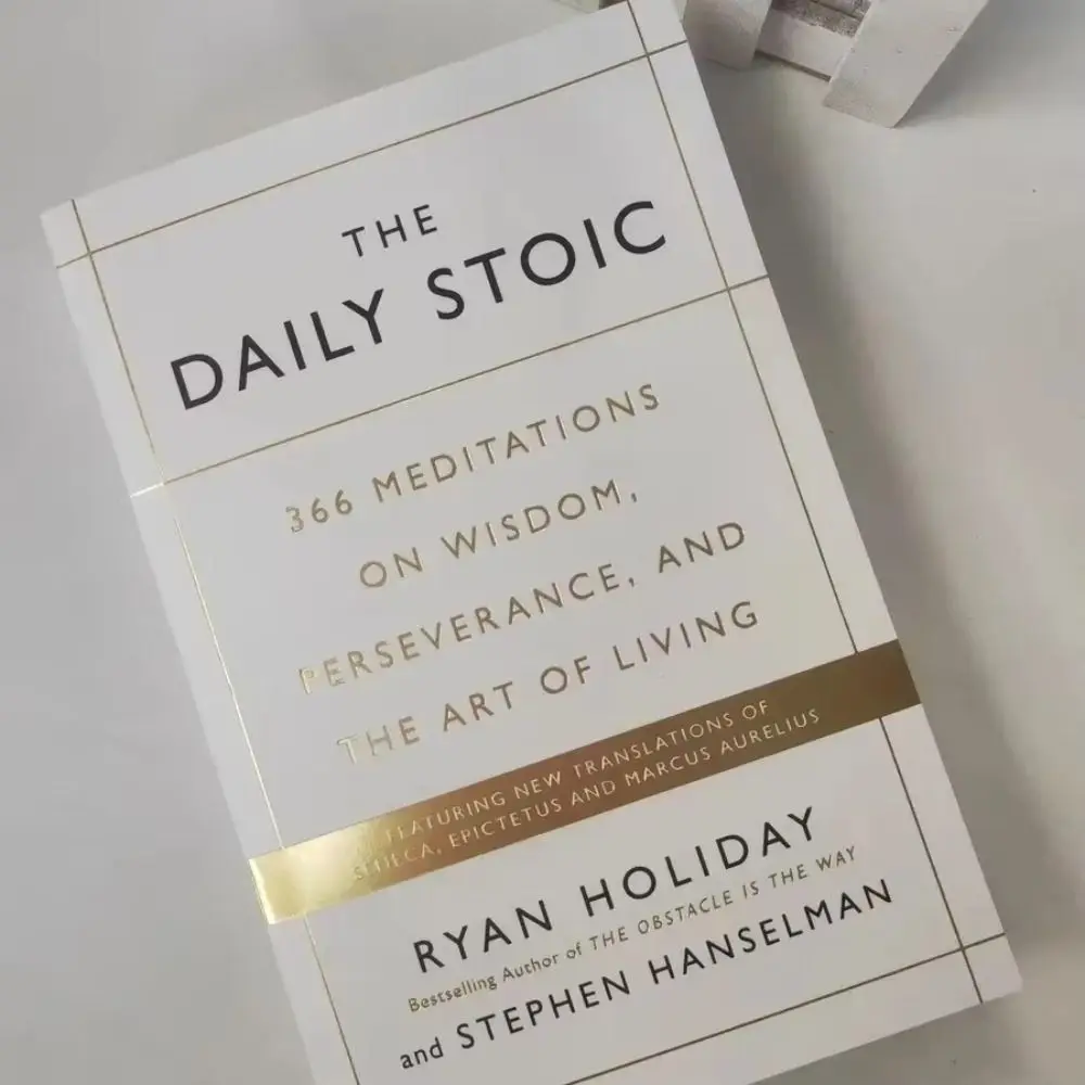 New Paper Daily Stoic Book Portable Multi-function The Daily Stoic Multi Purpose Art of Living Libros