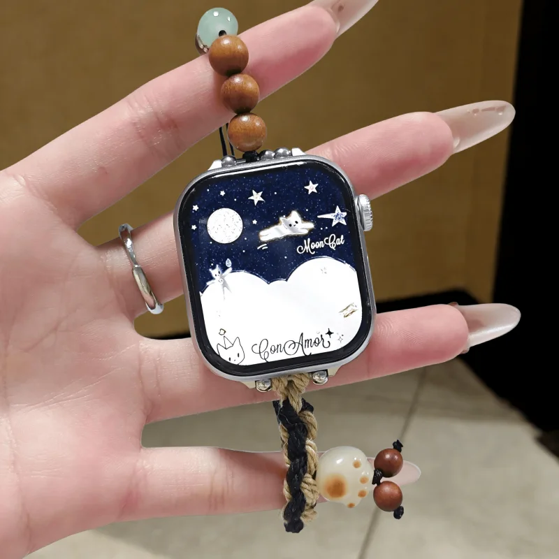 

1 шт. высококачественный ремешок для часов в минималистском стиле, совместимый с ремешком для iWatch 38 мм, 40 мм, 41 мм, 42 мм, 44 мм, 45 мм, 49 мм, модный, стильный.