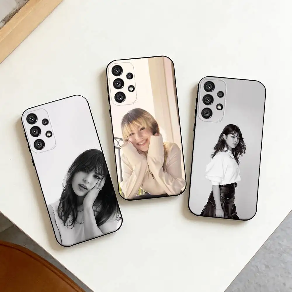 

A-Alysa L-Liu Phone Case For Samsung S25,S24,S21,S22,S23,S30,Ultra,S20,Plus,Fe,Note,10,9,5G Black Cover