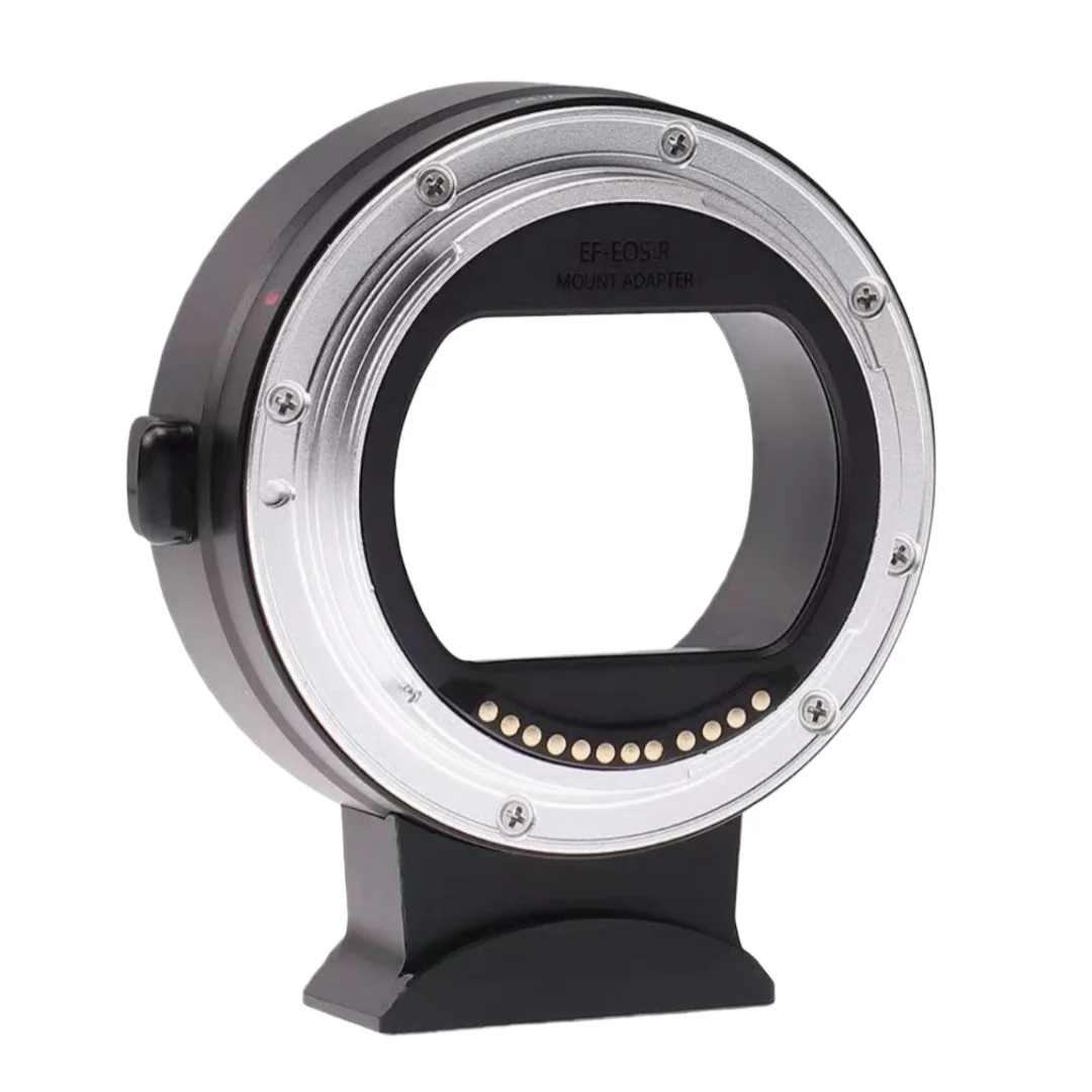 

Адаптер-конвертер для объективов Canon EF на камеры EOS R с резьбой 1/4 дюйма, медные контакты