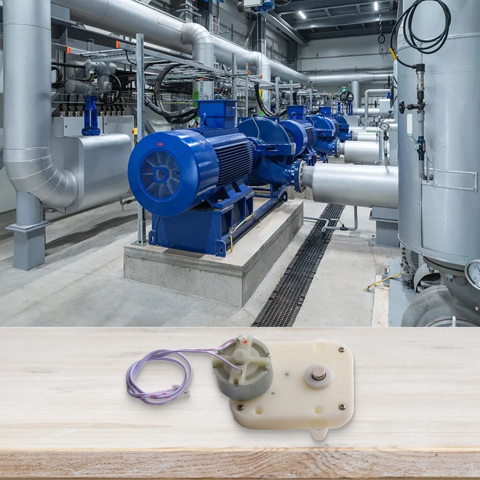 DC-Motorreparatur JS50 Uhrenbeweger Haltbarkeit und Langlebigkeit Effiziente Energie Kunststoff- und Metallkonstruktion 3V-Stromquelle