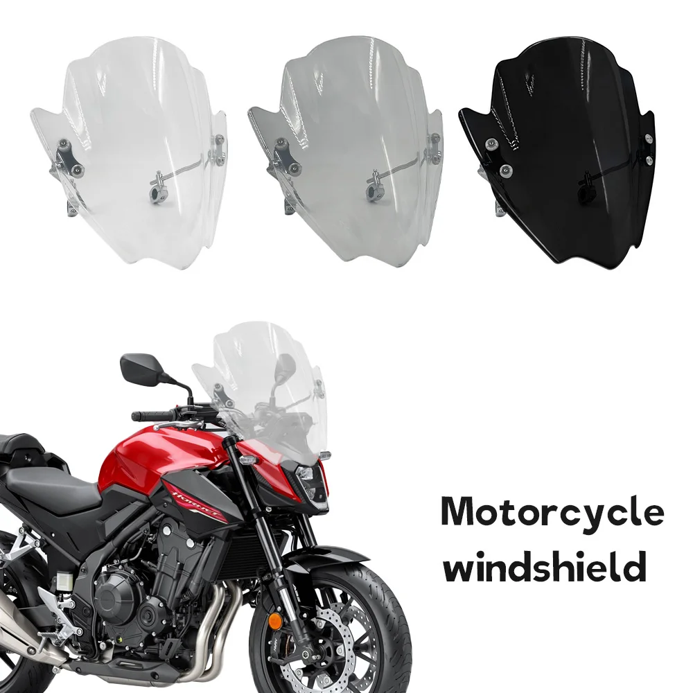 

For Honda CB500 CB500 Hornet CB750 New universal adjustable windshield visor deflection handlebar tube diameter 22.25.28MM