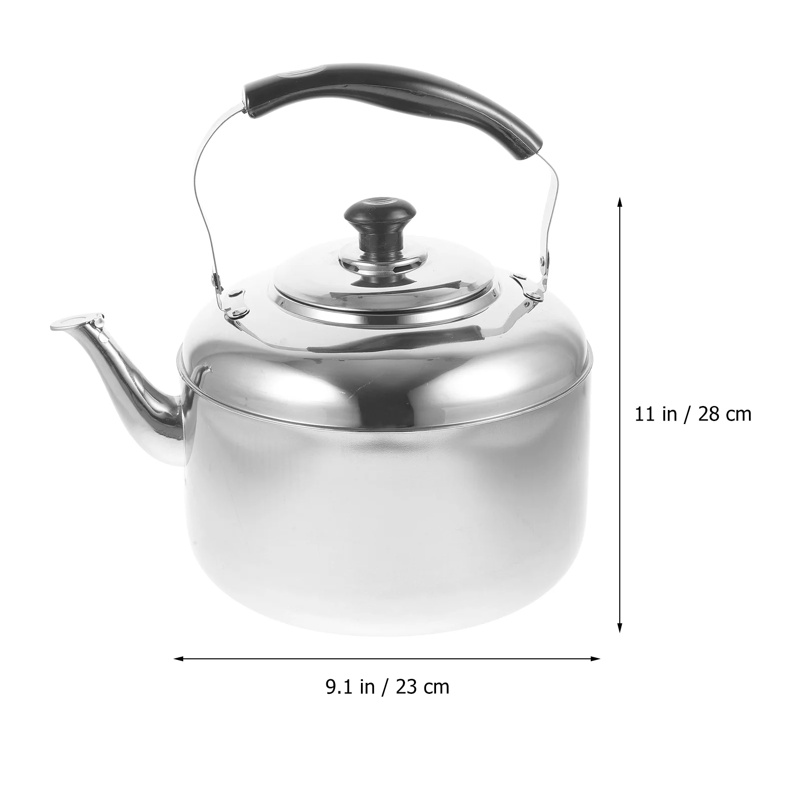 5 5L Classic Tea Kettle Boil Water Hanging Pot Coffee Tableware Heaters for Home