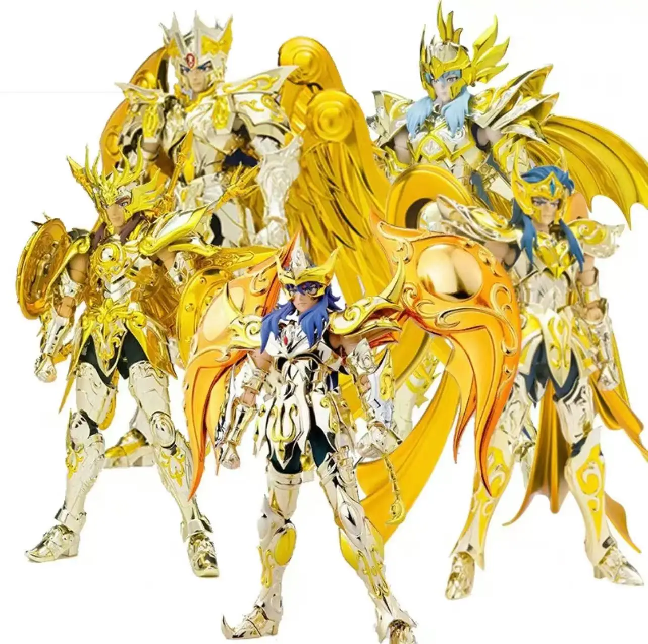GT/CS/MST Saint Seiya Myth Cloth EX Virgo Gemini Cancer Sagittarius Scorpio Aquarius Capricorn SOG Gold Knights of Zodiac Figure