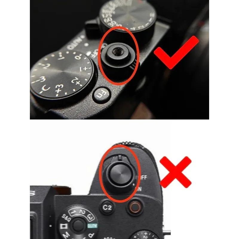 زر مصراع معدني زر تحرير ناعم غطاء الحذاء الساخن لـ Leica M4 M6 M8 M9 M10 M11