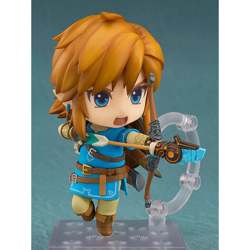 متوفر في المخزون ابتسامة جيدة GSC 733 Nendoroid أسطورة زيلدا لينك التنفس من البرية Ver DX طبعة الشكل أنيمي عمل نموذج اللعب