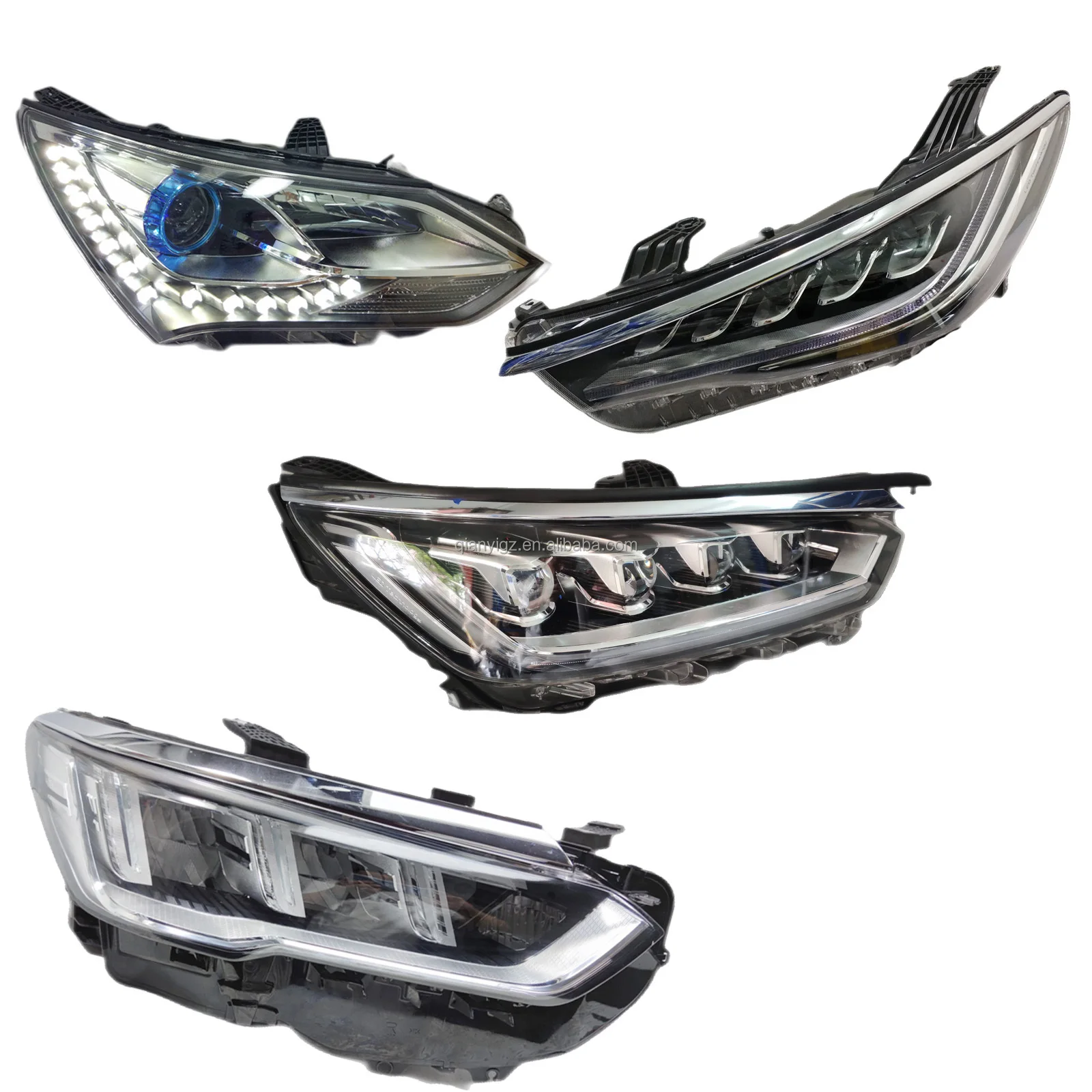 Stock Made in China BYD Auto Parts Song Yuanyuan LED Headlight Halogen Headlamp Assembly LED matrix Projector Pro Max Headlamp