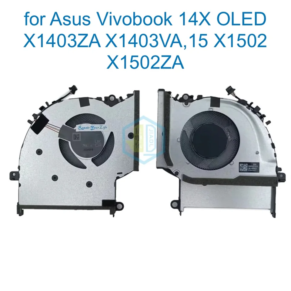 Laptop Cooling Fan for Asus Vivobook 14X OLED X1403ZA X1403VA, 15