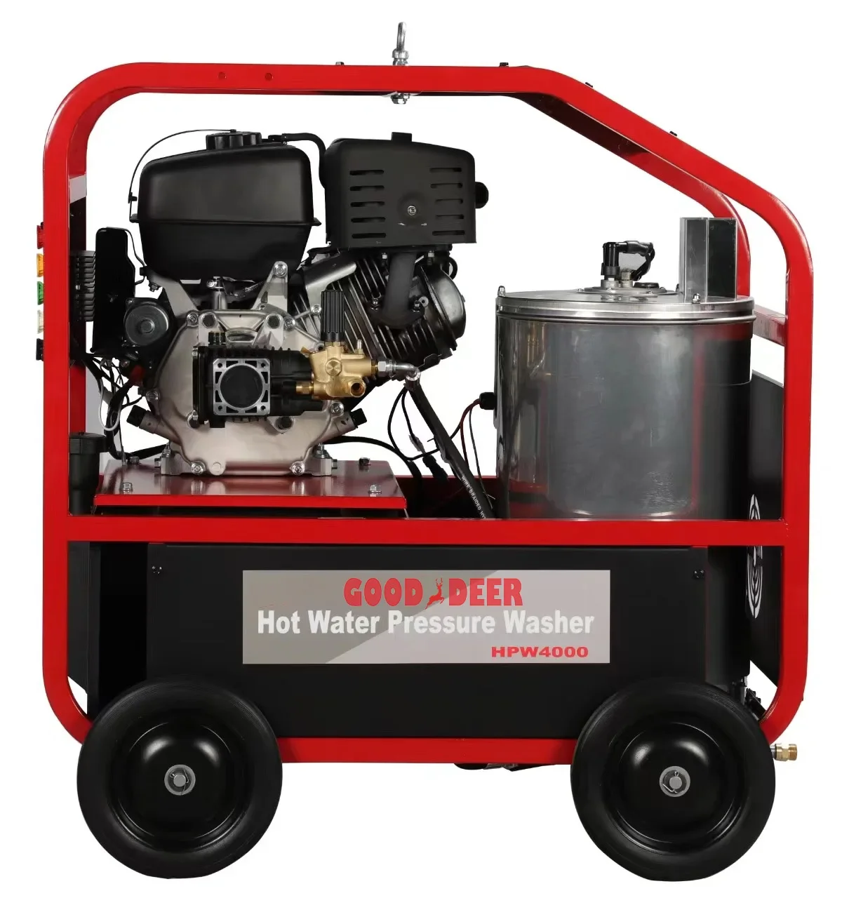 Hot Selling 4000 PSI Gasoline Hot Water Pressure Washer With Adjustable Temperature