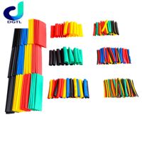 328Pcs Car Electrical Cable Tube kits Heat Shrink Tube Tubing Wrap Sleeve Assorted 8 Sizes Mixed Color