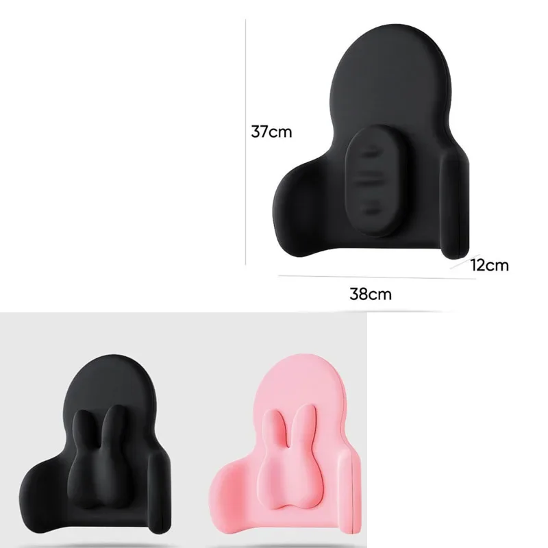 Multifunctional Car Lumbar Support Adjustable Headrest Set Memory Foam Waist Pillow Universal Auto Waist Cushion