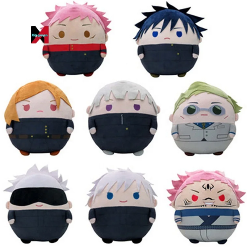 30cm anime soft Gojo Satoru Yuji Itadori Fuwa Mascot doll for gifts toy Jujutsu Kaisen Plush