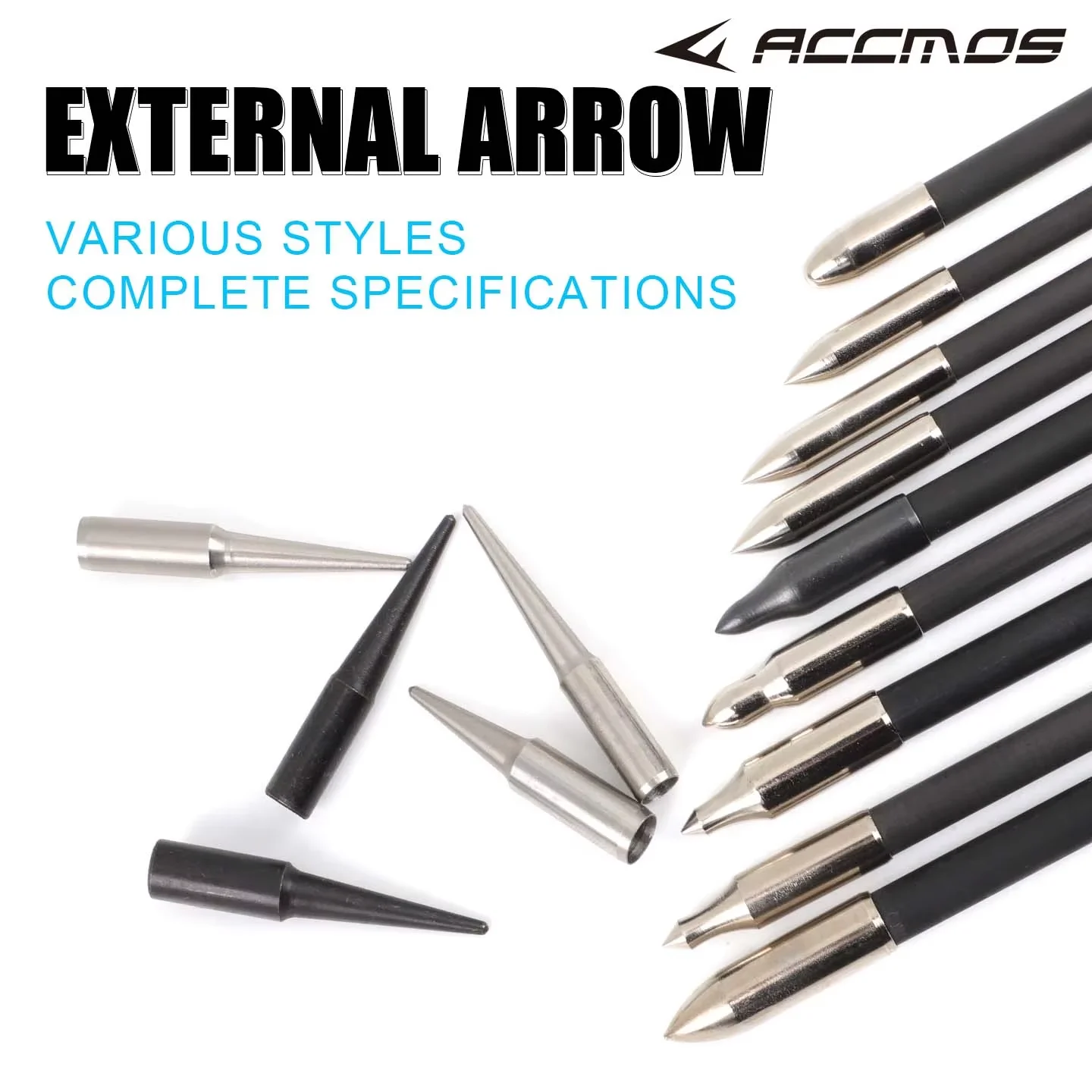  12pcs coat Arrow tip Arrow Head Arrow Point Archery Solid Arrow Shaft Accessory