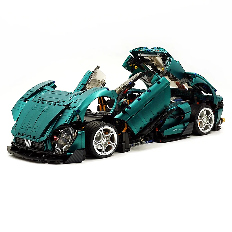 新しい MOC-10621 テクニカルスケール 1:8 スポーツカーモデルビルディングブロック Diy レンガパズルおもちゃ誕生日プレゼント男の子のため