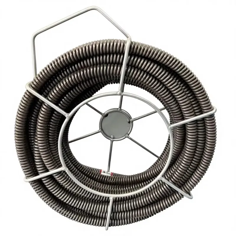 22Mm Serpentine Pipe Unclogging Spring Drain Cleaner Cleaning Accessories Cable Sewer Unclogging Auger Sewer Sprin