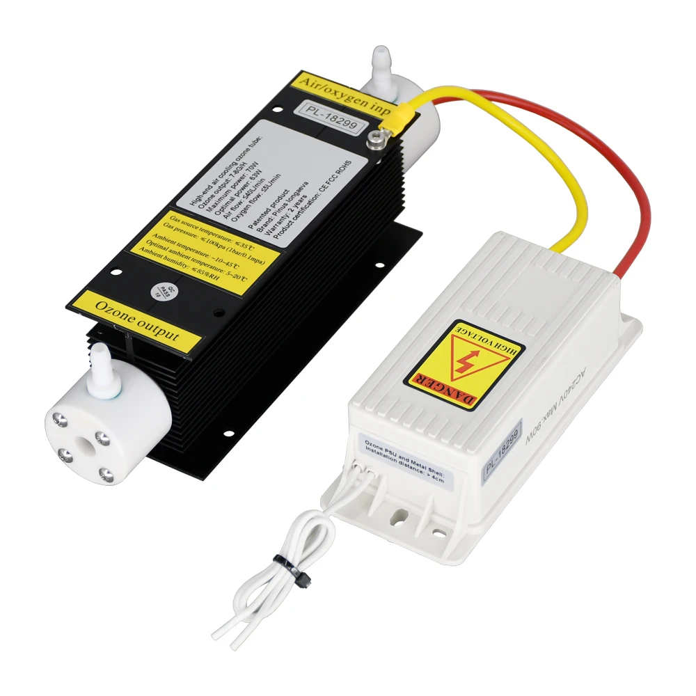 Image of CE FCC ROHS Patentiertes Produkt 7G/H 7 Gramm 7000mg Ozongenerator Schwarzer Ozon Luft- und Wasserreiniger für Zuhause Ozonisator Ölsterilisation