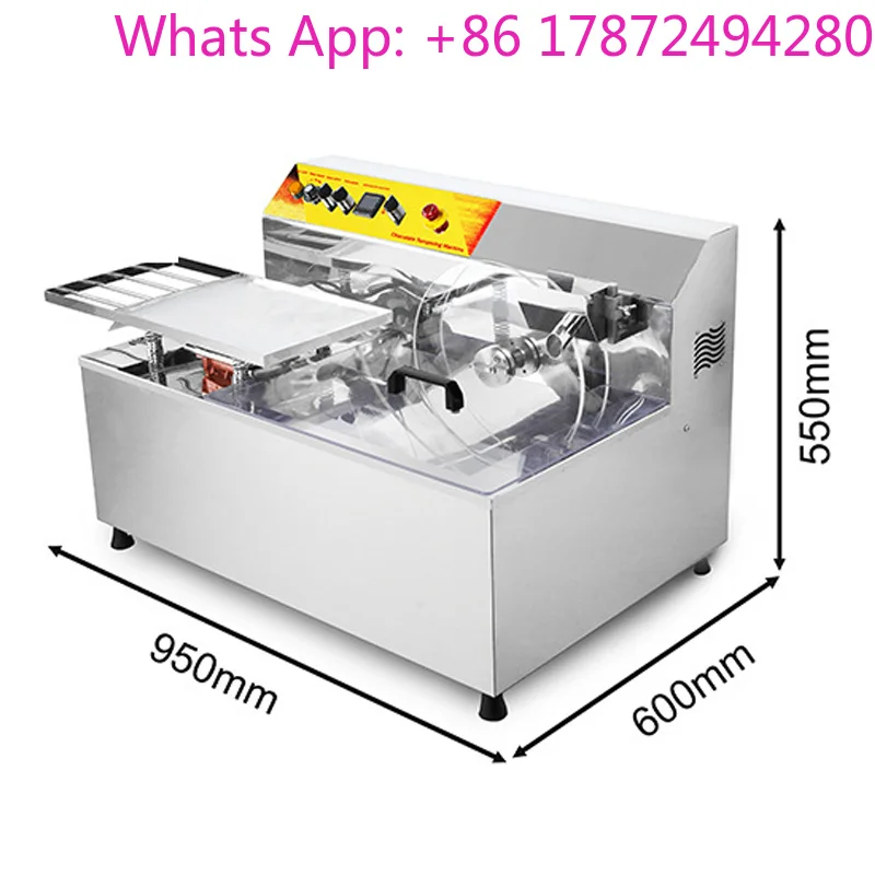 NP-353 Chocolate Vibrating Defoaming Table Commercial Electric Chocolate Melting Cylinder 25L Baking Aid