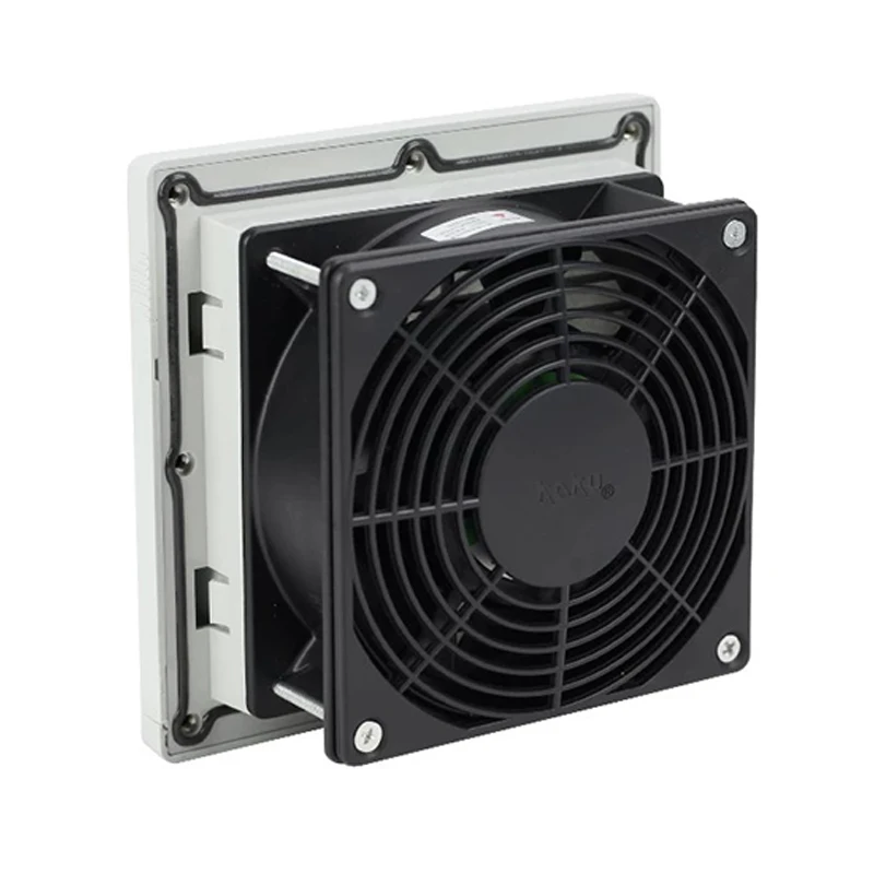 KAKU FU9802C FU9803C FU9804C FU9805C Industrial Cabinet Fan Filter Set Dustproof Ventilation Grill for Electrical Enclosure