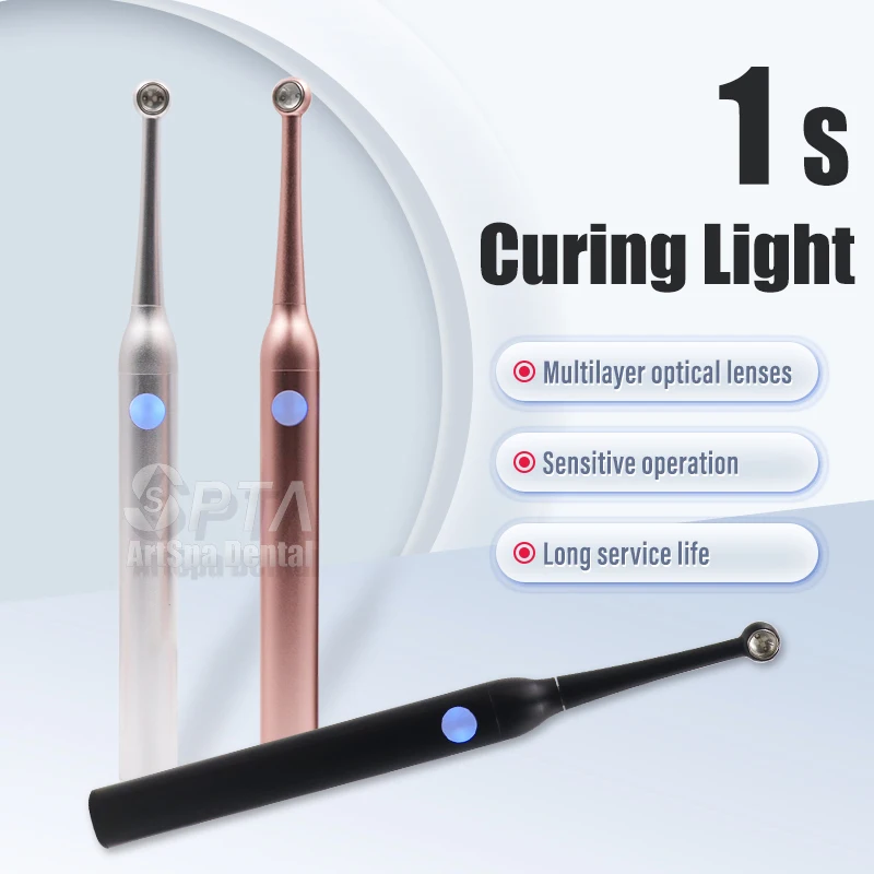 

Dental High Quality Type New cure Lamp 1S Photopolymerizer Led Composite for Dentist Tool One second Wireless model Curing light