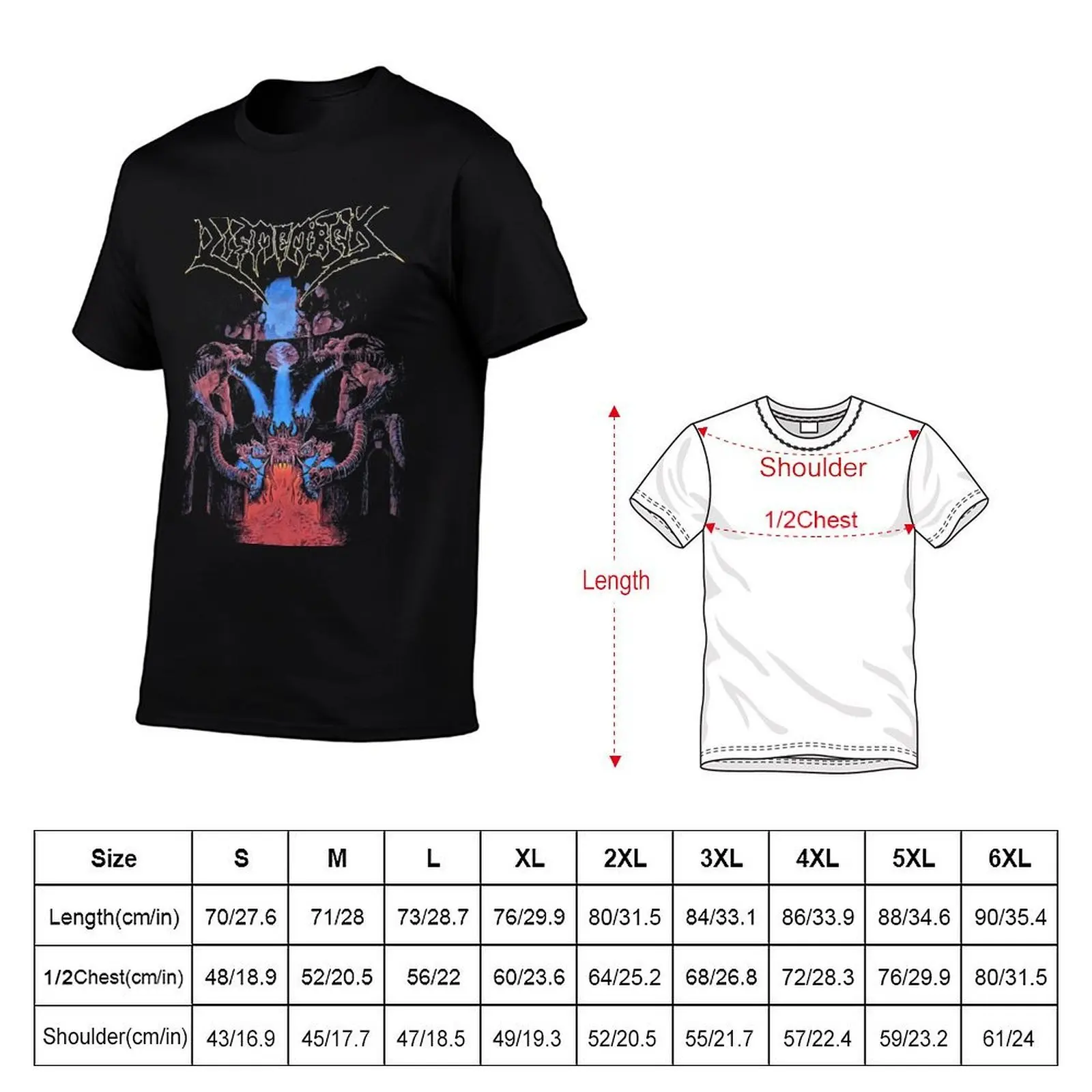 Dismember Life An Ever Flowing Stream T-Shirt baggy shirts shirts graphic t shirt for men
