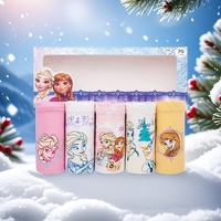 5-Piece Soft Cotton Children's Underwear Cartoon Frozen Anna Elsa Olaf Cute Print Girls Panties Washable Toddler Girls Briefs