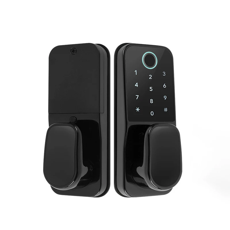 Home Fingerprint Lock Password Swipe Card Electronic Smart Door Lock